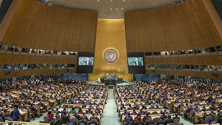 Toàn cảnh Phiên họp cấp cao của Đại hội đồng Liên Hợp Quốc. Ảnh: UN Photo.