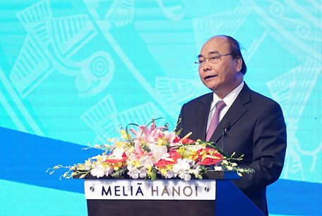 Thủ tướng Nguyễn Xuân Phúc phát biểu tại sự kiện