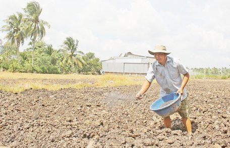 Vốn vay từ quỹ hỗ trợ nông dân giúp anh Bình mở rộng sản xuất.