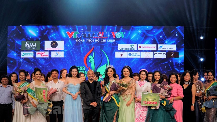 Thí sinh Phạm Ngọc Hà My công tác tại Đài Truyền hình Việt Nam (VTV) đã trở thành Hoa khôi Press Green Beauty 2019 trong đêm chung kết tổ chức tối 19/10.