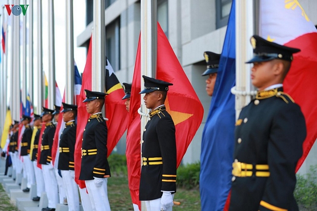 Sáng 29/11, Lễ thượng cờ của Đoàn Thể thao Việt Nam cùng các nước trong khu vực tham dự SEA Games 30 đã diễn ra ở Khu liên hợp thể thao New Clark City, Philippines.