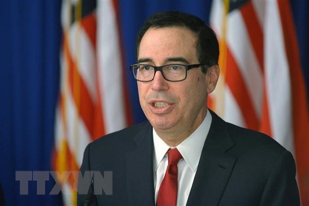 Bộ trưởng Tài chính Mỹ Steven Mnuchin. (Ảnh: AFP/TTXVN)
