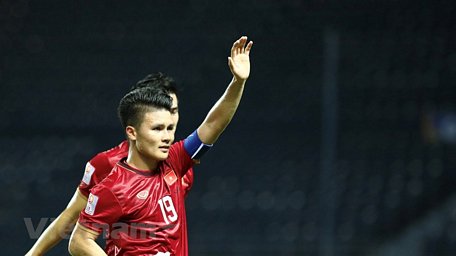 Quang Hải nhiều khả năng sẽ giành Quả bóng vàng Việt Nam 2019. (Ảnh: Nguyên An/Vietnam+)