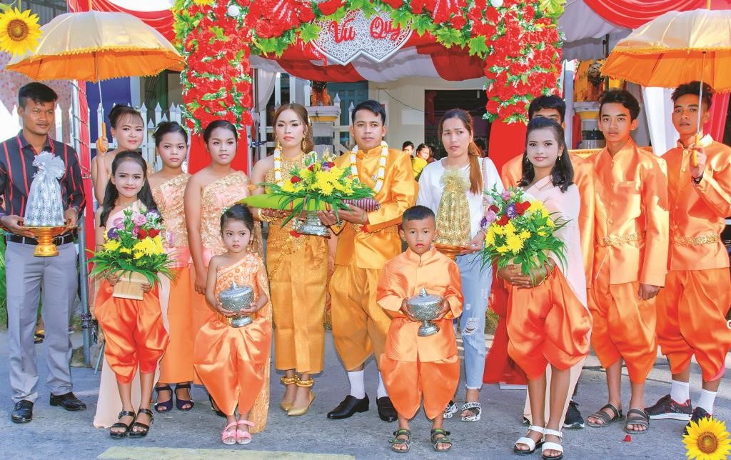 Đám cưới của đồng bào của đồng bào dân tộc thiểu số Khmer