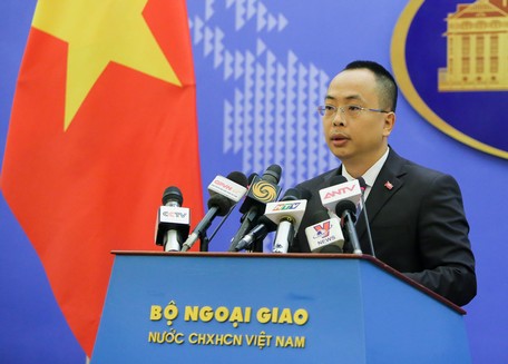 Phó Phát ngôn Bộ Ngoại giao Đoàn Khắc Việt. Ảnh: BNG