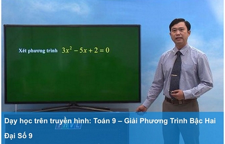 Các em học sinh có thể học qua kênh THVL4 với các giáo viên.