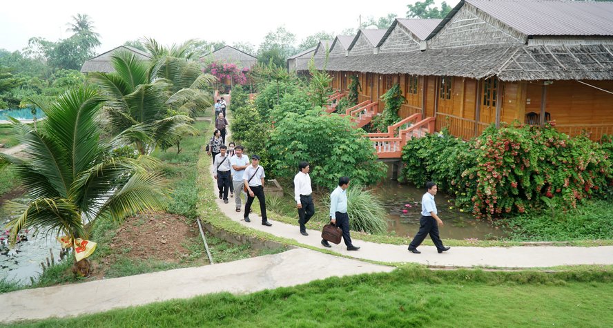 Điểm “Vĩnh Long Nature Resort” (xã An Bình- Long Hồ) được đầu tư xây dựng mở rộng, sẵn sàng đáp ứng nhu cầu của khách nội địa lẫn quốc tế.