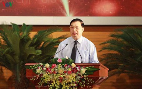 Ông Lê Mạnh Hùng, Phó Trưởng Ban Tuyên giáo Trung ương, Trưởng Ban tổ chức Hội nghị