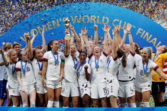 Đội tuyển nữ Mỹ giành chức vô địch World Cup 2019. (Ảnh: Reuters).