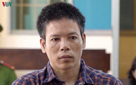 Bị cáo Nguyễn Văn Óc tại tòa