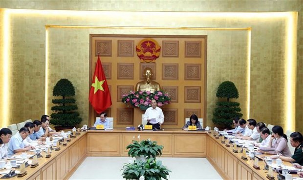 Thủ tướng Nguyễn Xuân Phúc, Chủ tịch Hội đồng-Thi đua khen thưởng Trung ương phát biểu. (Ảnh: Thống Nhất/TTXVN)