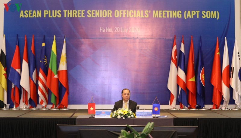 Thứ trưởng Bộ Ngoại giao Nguyễn Quốc Dũng chủ trì Hội nghị trực tuyến các Quan chức cao cấp ASEAN+3.