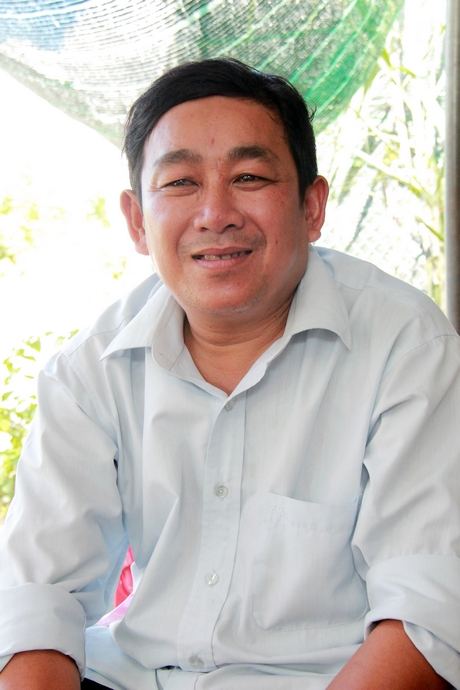  Ông Trịnh Công Đam- Trưởng Ban nhân dân ấp Chông Nô 2.