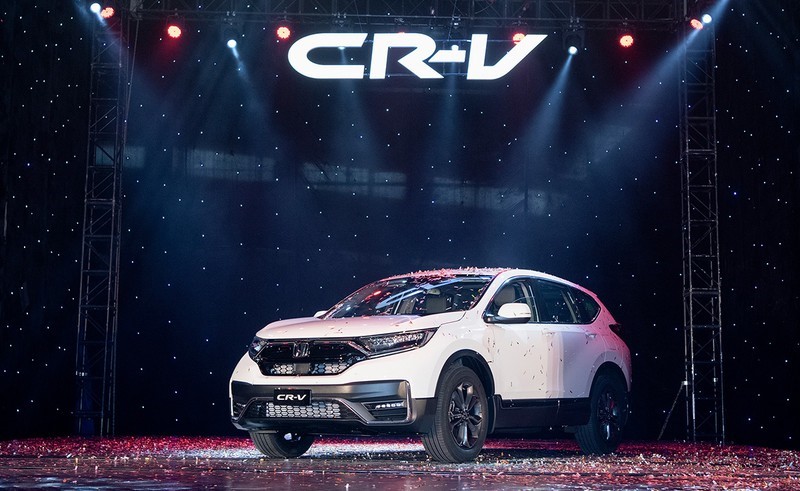 Honda CR-V phiên bản lắp ráp được nâng cấp nhẹ so với phiên bản nhập khẩu.