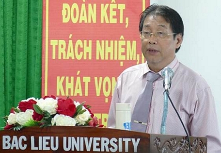Ông Lê Minh Khánh, Phó Cục trưởng Cục Công tác phía Nam - Bộ KH&CN phát biểu tại Hội thảo. Ảnh: VGP/Nguyễn Kim