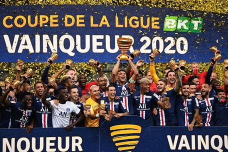 PSG vô địch Cúp Liên Đoàn Pháp lần thứ 9 và cũng là lần cuối cùng. (Ảnh: FFF). 