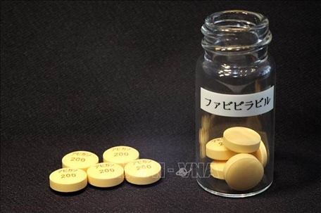 Thuốc Avigan, điều trị cúm, do Tập đoàn Fujifilm Holdings của Nhật Bản phát triển. Ảnh: AFP/ TTXVN