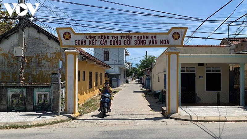 Làng Rồng ở thị trấn Thuận An, huyện Phú Vang, tỉnh Thừa Thiên Huế.