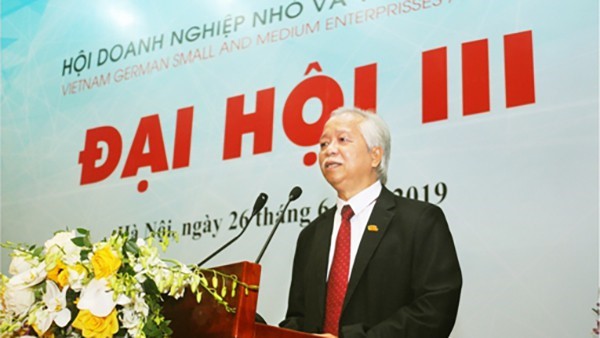 Ông Nguyễn Trung Thực, Chủ tịch Hội doanh nghiệp nhỏ và vừa Việt-Đức. (Ảnh: KT)