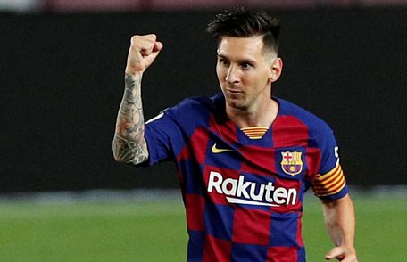 Messi đã đồng ý ký hợp đồng 5 năm trị giá 19.000 tỉ đồng với Manchester City - Ảnh: Getty Images