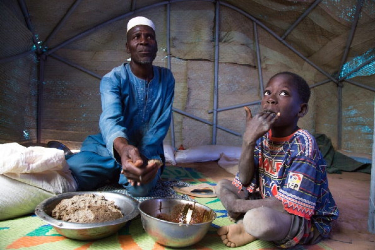 Số người bị ảnh hưởng bởi nạn đói gia tăng do sự bùng phát dịch Covid-19. Ảnh: WFP.