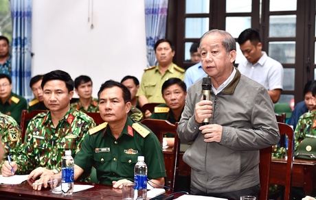 Chủ tịch UBND tỉnh Thừa Thiên - Huế Phan Ngọc Thọ phát biểu tại cuộc họp. - Ảnh: VGP/Nhật Bắc