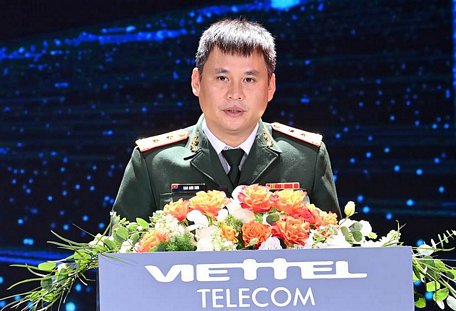  Ông Cao Anh Sơn- Tổng Giám đốc Viettel Telecom phát biểu tại lễ kỷ niệm