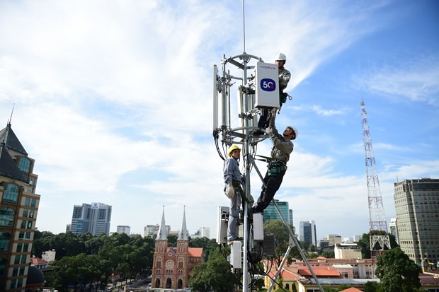 MobiFone cũng đã tiến hành thử nghiệm thương mại 5G tại Thành phố Hồ Chí Minh. (Ảnh: MobiFone)