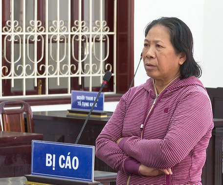 Bị cáo Phạm Thị Thuận.