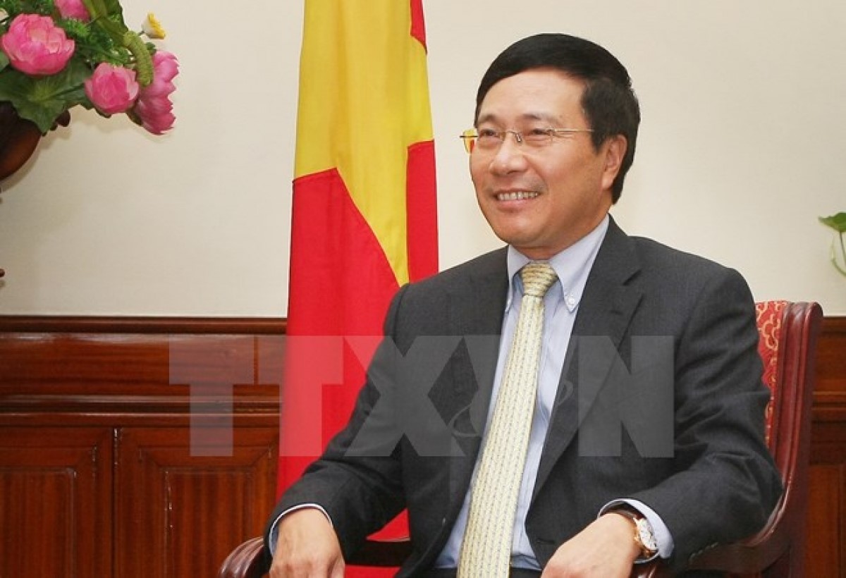 Phó Thủ tướng, Bộ trưởng Ngoại giao Phạm Bình Minh. (Ảnh: TTXVN)