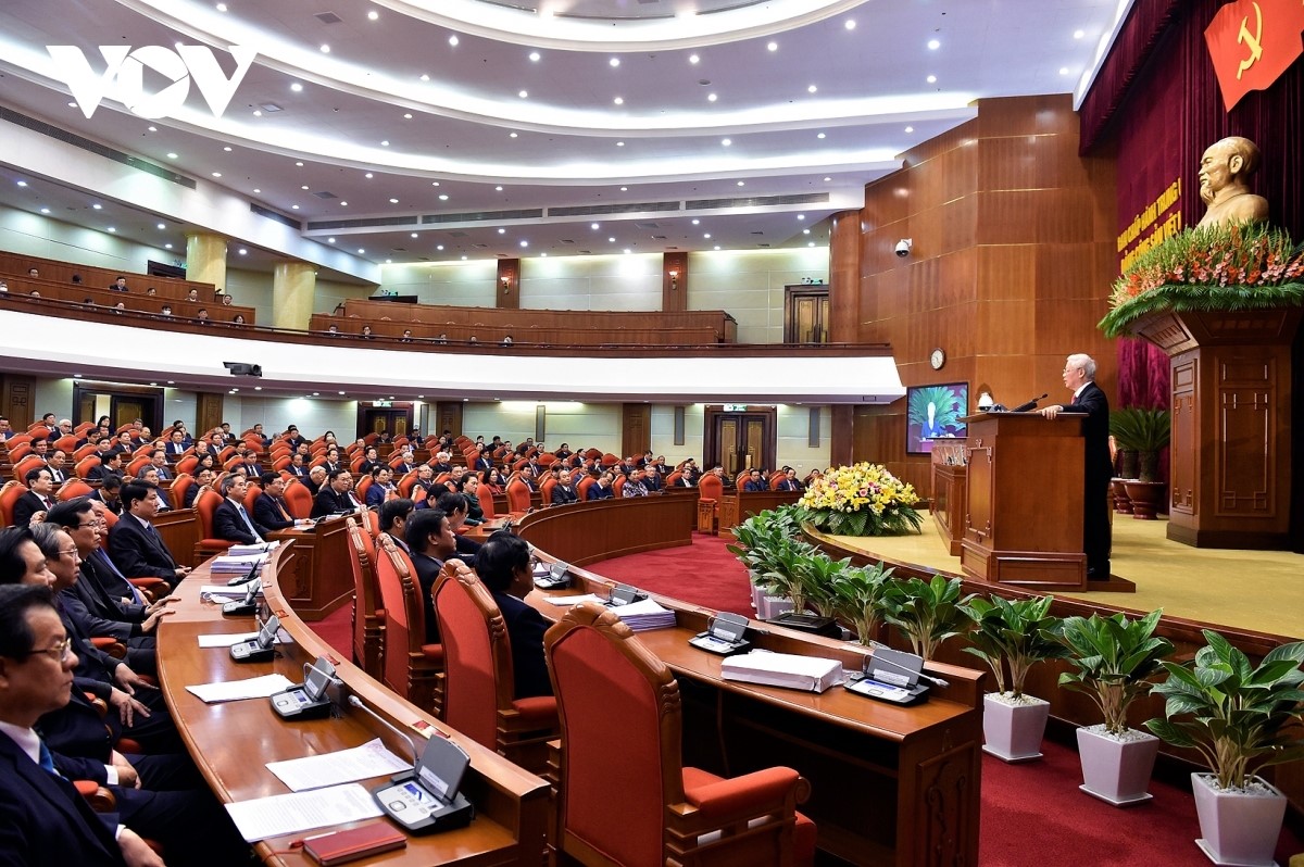 Tổng Bí thư, Chủ tịch nước Nguyễn Phú Trọng phát biểu chỉ đạo tại Hội nghị Trung ương 14