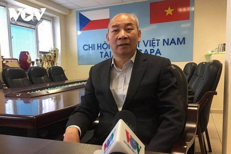 Ông Nguyễn Văn Sơn, Bí thư Chi bộ Trung tâm thương mại SAPA tin tưởng vào sự thành công đại hội.