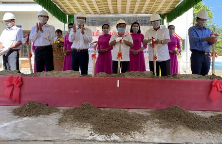 Lễ khởi công Dự án cải tạo, nâng cấp Trung tâm Giáo dục nghề nghiệp– Giáo dục thường xuyên huyện Tam Bình.