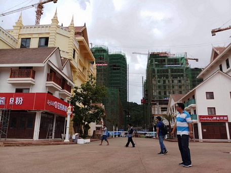  Shihanoukville là đô thị lớn thứ hai của Campuchia, vừa phát hiện có người Trung Quốc dương tính COVID-19. Đây là đặc khu kinh tế với hàng trăm dự án đầu tư từ Trung Quốc - Ảnh: T.TR