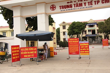 Tỉnh Hải Dương đã phong tỏa TP. Chí Linh, thiết lập bệnh viện dã chiến số 1.