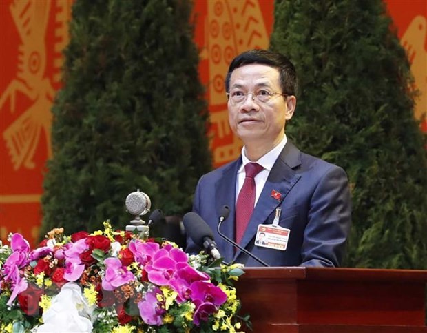 Ông Nguyễn Mạnh Hùng, Bộ trưởng Bộ Thông tin và Truyền thông. (Nguồn: TTXVN)