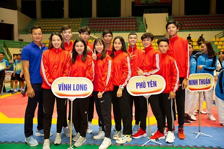 Đội tuyển Teawondo Vĩnh Long tham gia Giải các CLB mạnh quốc gia 2021 tại Quảng Nam.