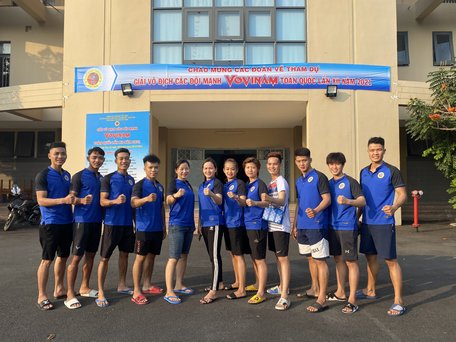 Đội tuyển Vovinam tỉnh tham dự giải vô địch đội mạnh quốc gia 2021 tại Bà Rịa- Vũng Tàu.