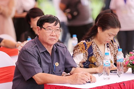 Ông Lê Như Tiến, Nguyên Phó Chủ nhiệm Ủy ban Văn hóa, Giáo dục, Thanh niên, Thiếu niên và Nhi đồng của Quốc hội, tham dự sự kiện.
