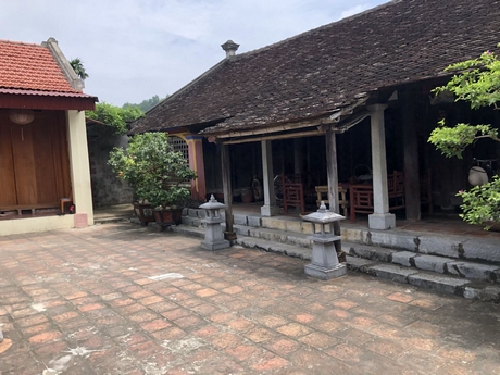 Ngôi nhà cổ của gia đình ông Lương Trọng Duệ còn tương đối nguyên vẹn và đã được xếp hạng là di tích kiến trúc nghệ thuật cấp tỉnh.
