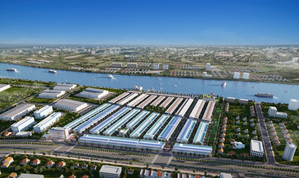 Dự án KDC Vạn Phát Sông Hậu tọa lạc tại mặt tiền Quốc lộ Nam Sông Hậu đáp ứng nhu cầu nhà ở cho công nhân đang làm việc tại Châu Thành - Hậu Giang.