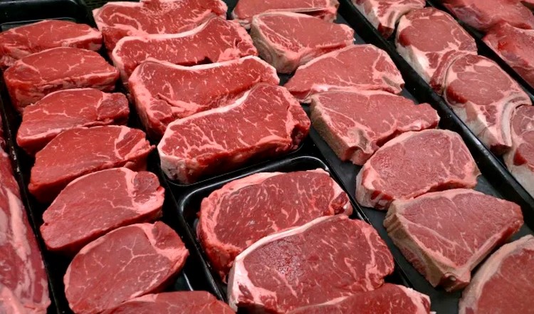 Thịt bò là món phổ biến trong ẩm thực Mỹ. Ảnh: AP