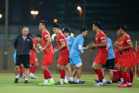  Đội tuyển Việt Nam sẵn sàng đánh bại Indonesia để giữ vững ngôi đầu bảng G Ảnh: ANH KHOA