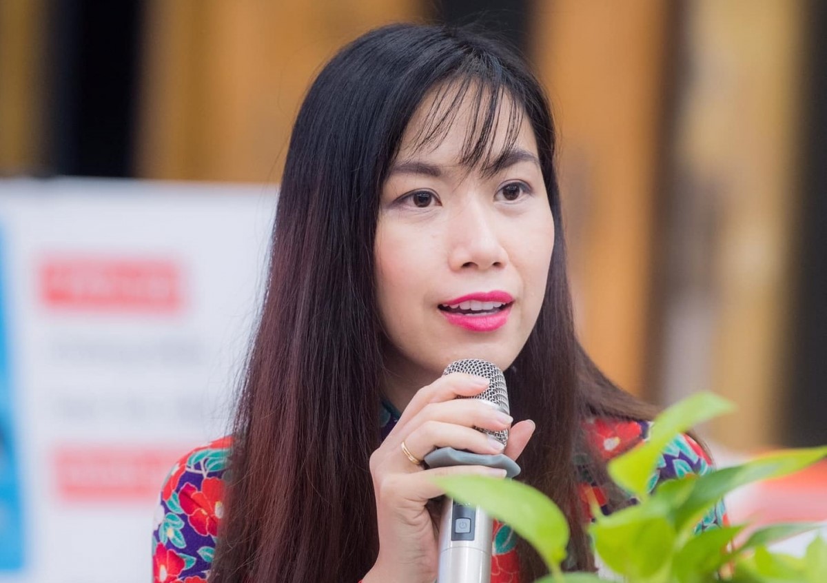 Bà Nguyễn Phương Linh, Viện trưởng Viện Nghiên cứu Quản lý Phát triển bền vững