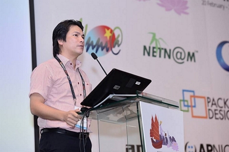 Ông Vũ Thế Bình, Tổng giám đốc NetNam, Tổng thư ký Hiệp hội Internet Việt Nam - VIA.