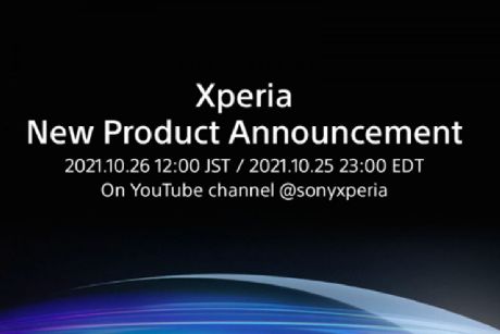 Nội dung thông báo sự kiện sắp tới của Sony.