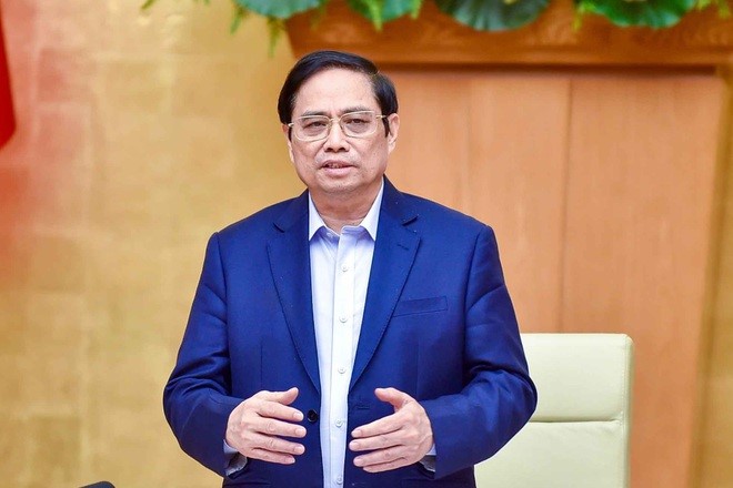Thủ tướng Phạm Minh Chính chủ trì hội nghị.