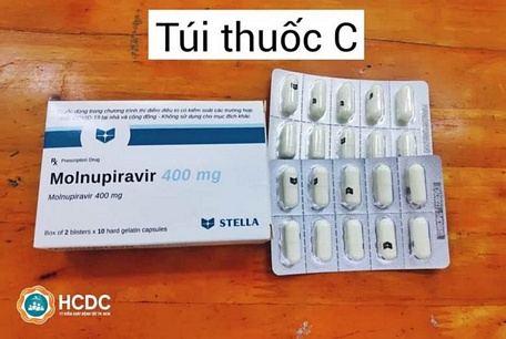 Thuốc Molnupiravir được sử dụng cho bệnh nhân Covid-19 điều trị tại nhà