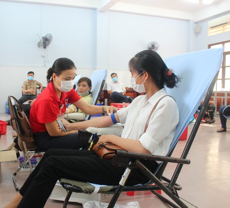 Trên 15.500 lượt người đăng ký hiến máu tình nguyện