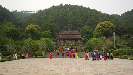 Chùa Địa Tạng Phi Lai (huyện Thanh Liêm) - một trong những điểm du lịch tâm linh hấp dẫn du khách Hà Nam hiện nay.